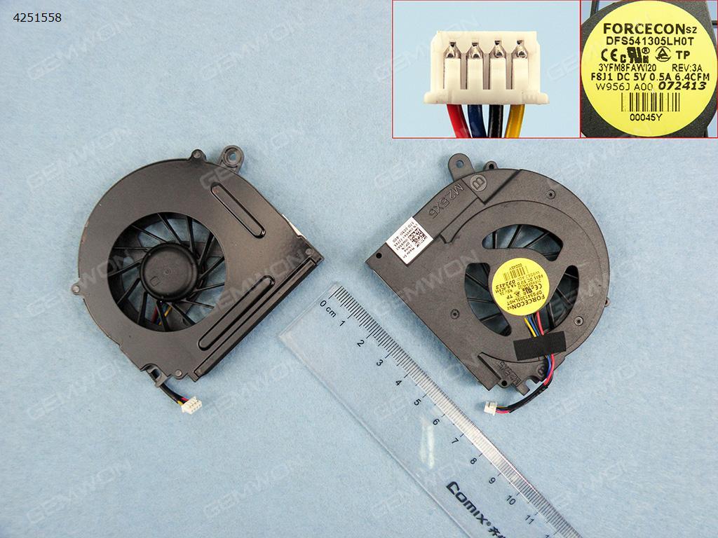 Picture of New Replacement CPU Cooling Fan For DELL studio 1558(For CPU I3 I5 I7,Original) DFS541305LH0T   DFS551305MC0T     0W956J Layout