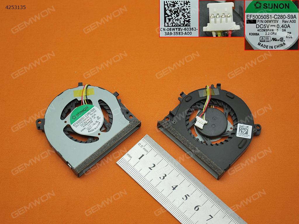 Picture of New Replacement CPU Cooling Fan For Dell Inspiron 11 3135 3137 3000(Original) EF50050S1-C280-S9A 06WYXV Layout