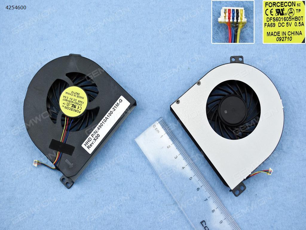 Picture of New Replacement CPU Cooling Fan For Dell Precision M4600(For CPU fan,Original) DFS601605HB0T    MG75150V1-C010-S99 Layout
