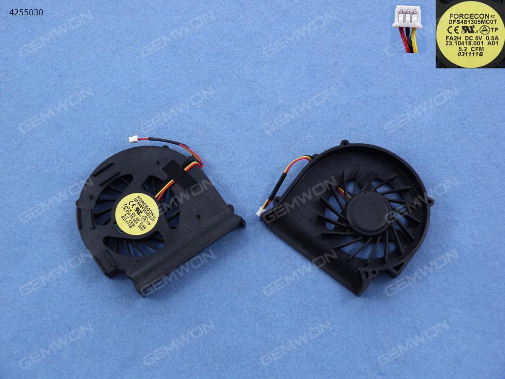 Picture of New Replacement CPU Cooling Fan For DELL INSPIRON N5030 DFS481305MC0T      KSB0705HA Layout