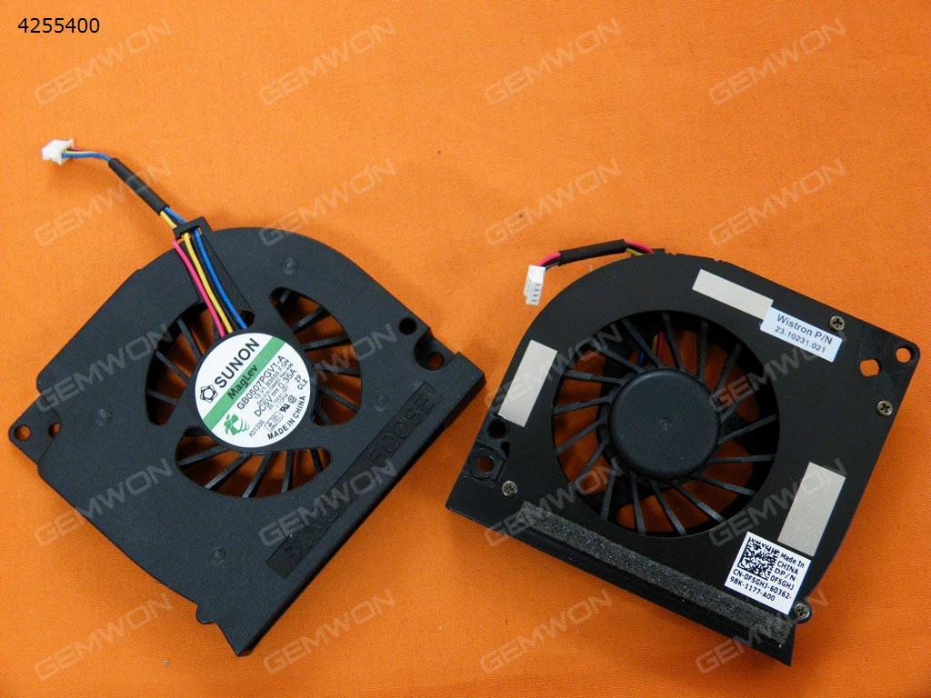Picture of New Replacement CPU Cooling Fan For DELL Latitude E5400 E5500(For Integrated graphics,Original) GB0507PGV1-A 13.V1.B3559.F.GN 23.10231.021/DFS531305M30T(DC5V 0.5A) DP/N:0C946C 23.10231.011   MF60120V1-C181-S9A Layout