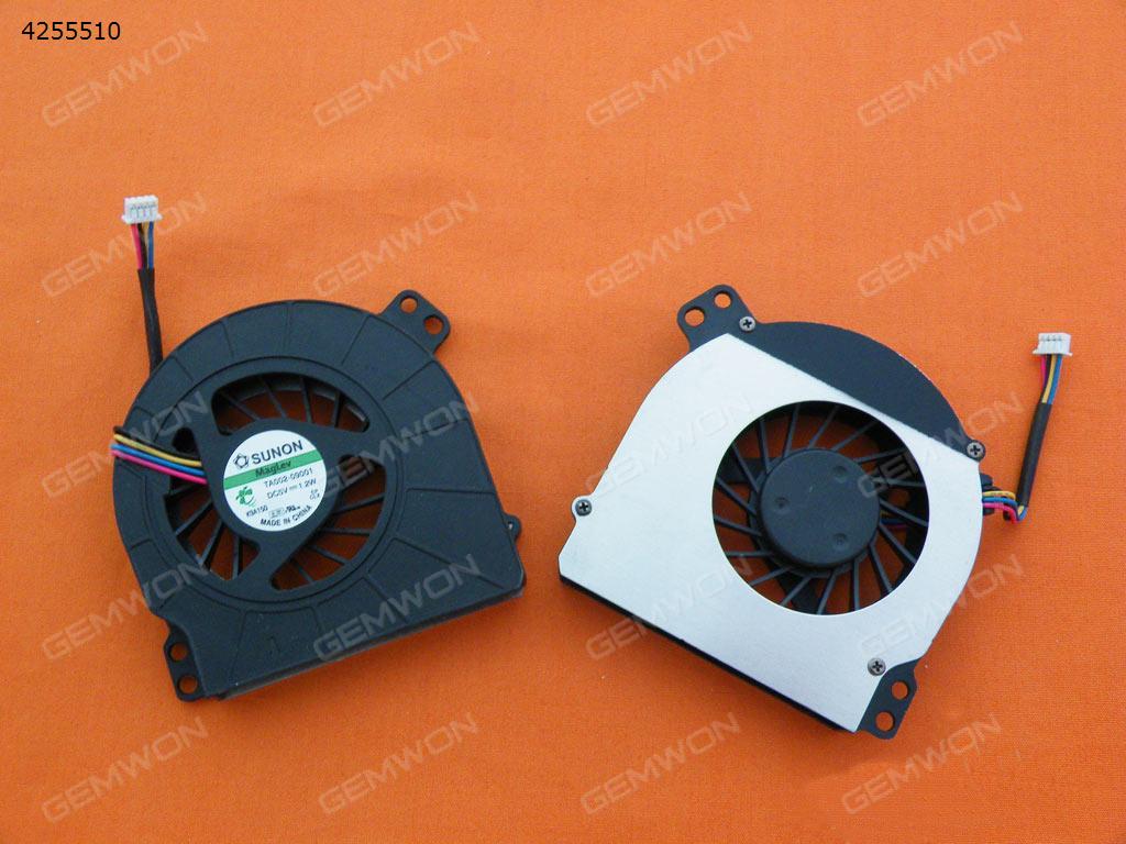 Picture of New Replacement CPU Cooling Fan For Dell Latitude E5410 E5510(version 1) TA002-09001 (DC5V 1.2W)  MF60120V1-B000-G99 Layout