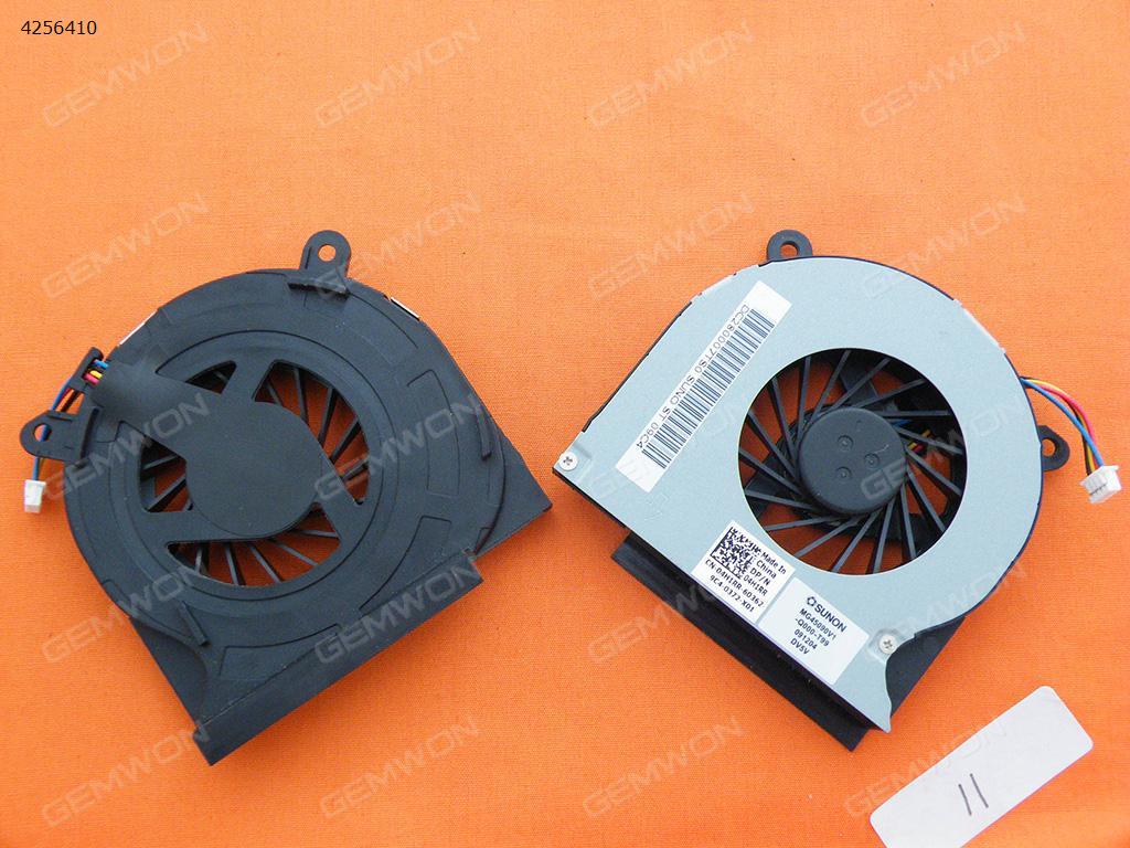 Picture of New Replacement CPU Cooling Fan For DELL E6410(For Discrete Video card) BATA0610R5H-002   DFS531005MC0T    ZB0506PFV1-6A Layout