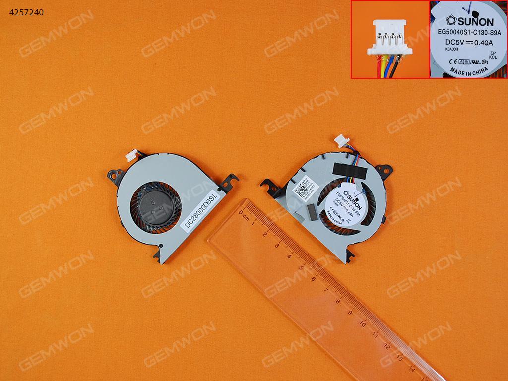 Picture of New Replacement CPU Cooling Fan For DELL Latitude E7240(Original) EG50040S1-C130-S9A    KSB0605HC-CL1N Layout