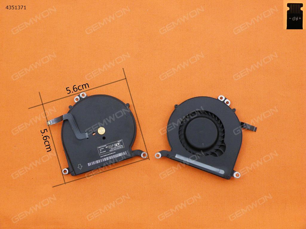 Picture of New Replacement CPU Cooling Fan For Apple MacBook Air 13" A1466 A1369(Original) MG50050V1-C08C-S9A  D17125701UDDNJAQ  KDB05105HC-HM05   D177325003KGD7QAG    MG50050V1-C082-S9A Layout