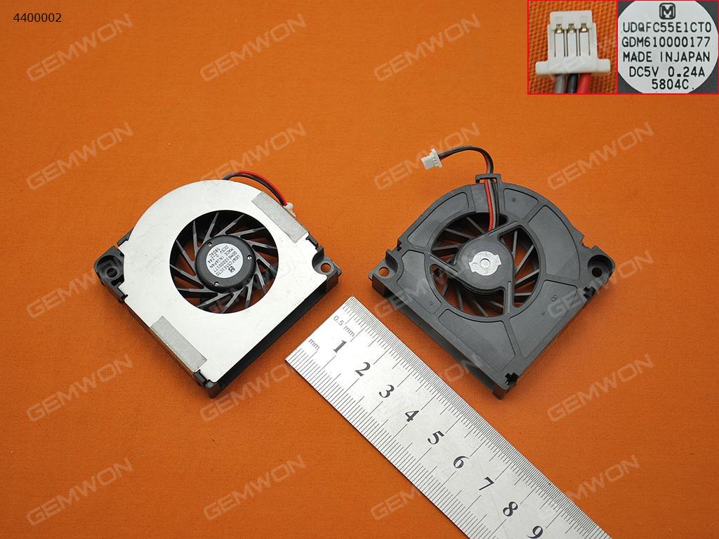 Picture of New Replacement CPU Cooling Fan For TOSHIBA satellite M2 M3 UDQFC55E1CT0 Layout