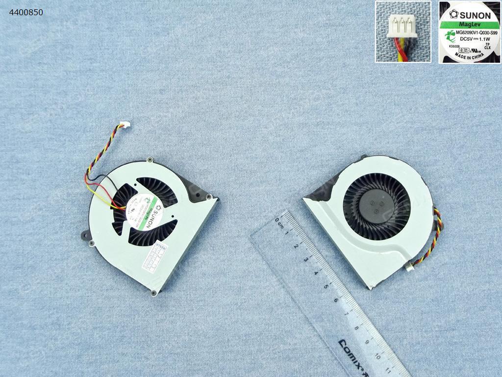 Picture of New Replacement CPU Cooling Fan For Toshiba satellite C850 C855 C875 C870 L850 L870(3 PIN,Version 1,Original,Some Scratches) KSB06105HA-BK1J    MG62090V1-Q030-S99  MF60090V1-C450-G99 DFS501105FR0T   FB99    DFS501105FR0T      Layout