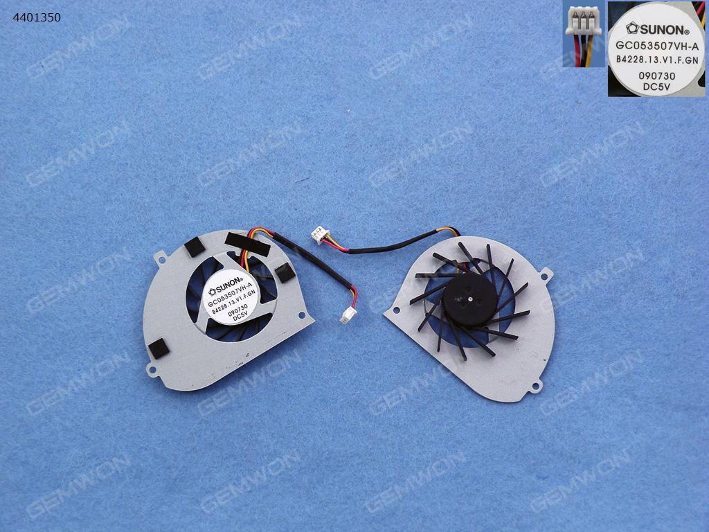 Picture of New Replacement CPU Cooling Fan For TOSHIBA  T130 T135(3Pin) GC053507VH-A/AD5805HX-QB3  KSB0405HA Layout