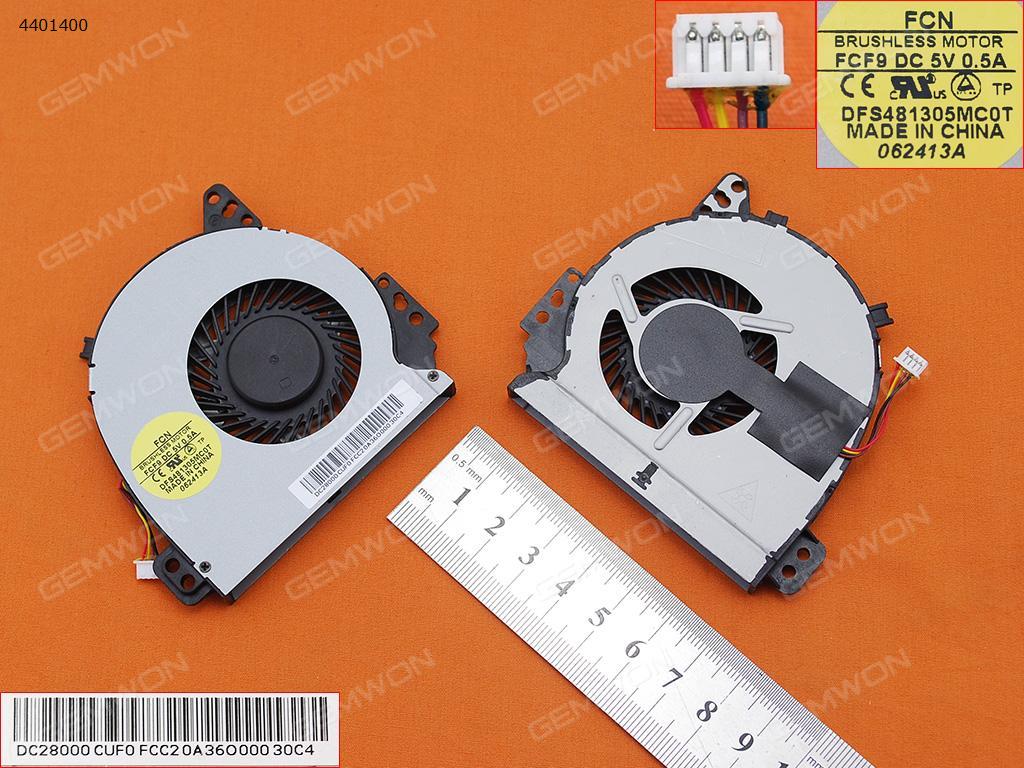 Picture of New Replacement CPU Cooling Fan For Toshiba Satellite L40-A L40D-A L40t-A(Original) MF60090V1-C600-S99 Layout