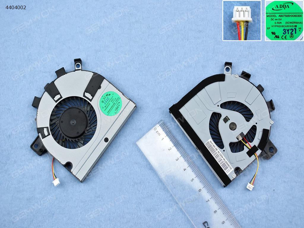 Picture of New Replacement CPU Cooling Fan For TOSHIBA Satellite M40t-AT02S M50-A M40T E45T U40T M40-A(Original) AB07505HX060300    DFS200005060T Layout