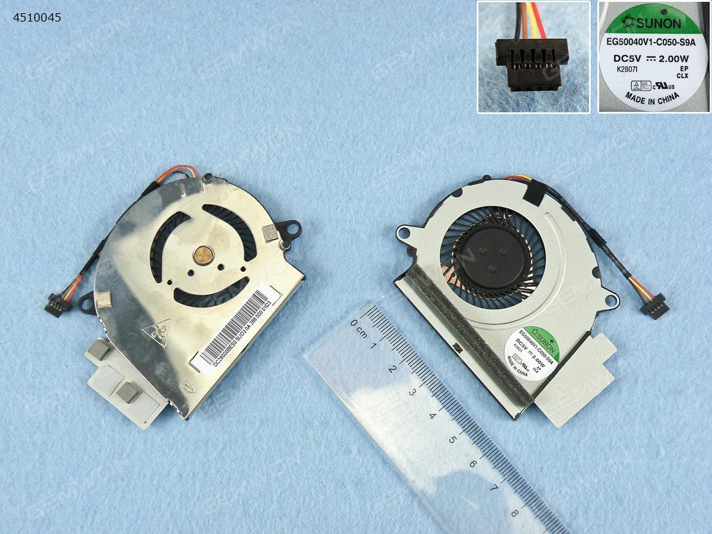 Picture of New Replacement CPU Cooling Fan For acer aspire S5 S5-391(Original) EG50040V1-C050-S9A   DC28000BESO Layout
