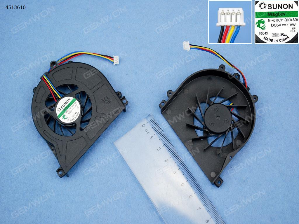 Picture of New Replacement CPU Cooling Fan For acer aspire Revo R3610 R3700 R3600(Original) MF40100V1-Q000-S99 Layout