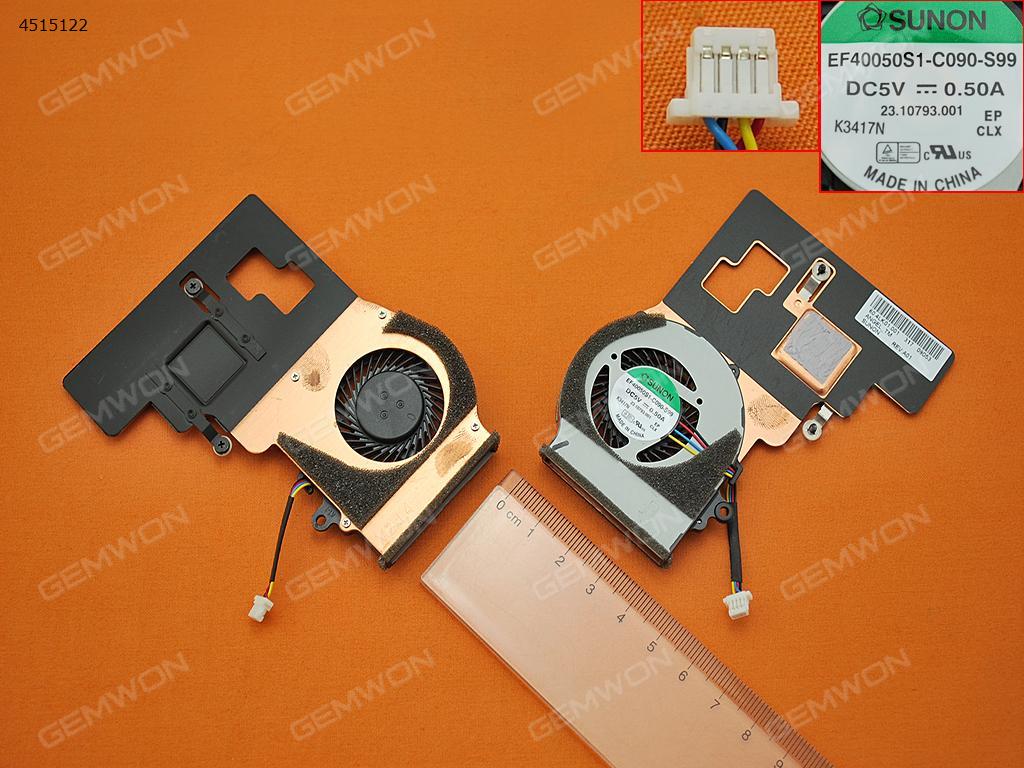 Picture of New Replacement CPU Cooling Fan For acer aspire V5-122P(Heatsink) EF40050S1-C090-S99   DFS360705PQ0T Layout