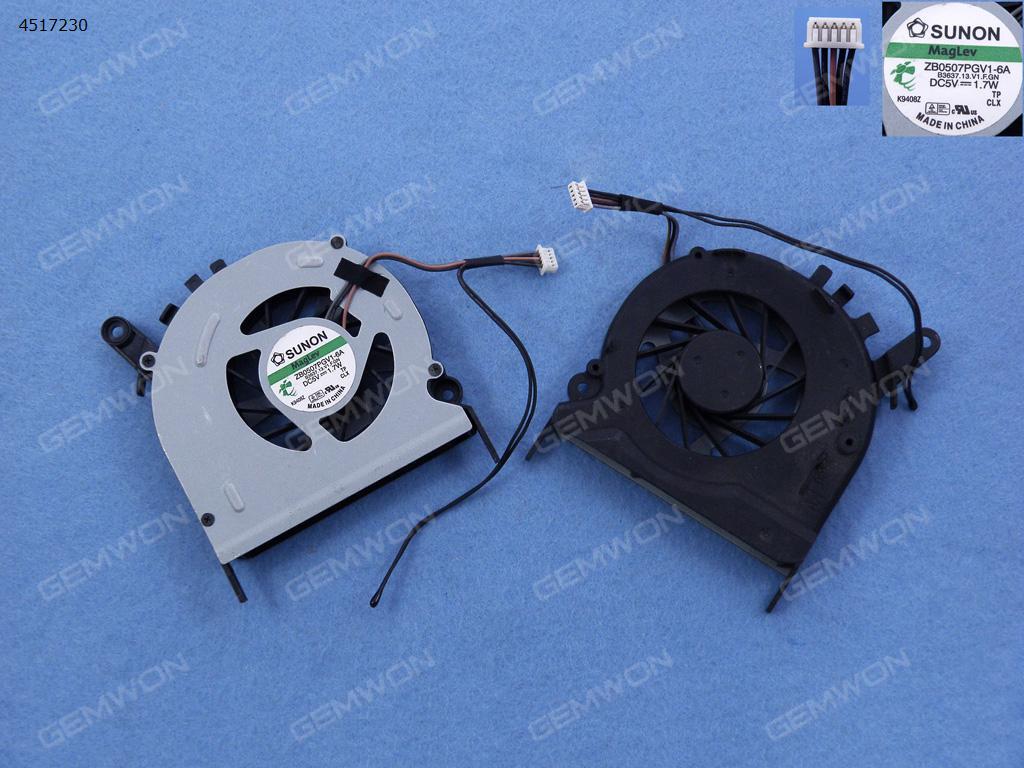 Picture of New Replacement CPU Cooling Fan For acer aspire 7230 7530 7630 7730(Original) GB0506PFV1-A   ZB0507PGV1-6A AB8605HX-HB3 Layout