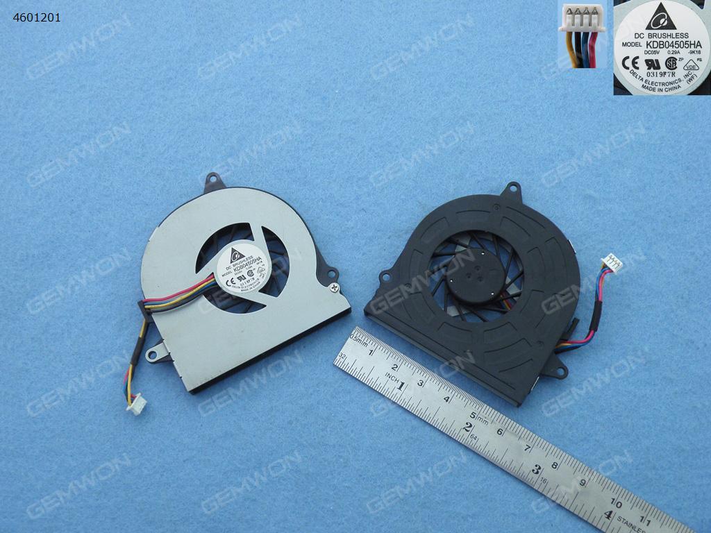 Picture of New Replacement CPU Cooling Fan For ASUS UL30A X32A U35JC(OEM) KDB04505HA(DC05V 0.29A)   KSB05105HA Layout
