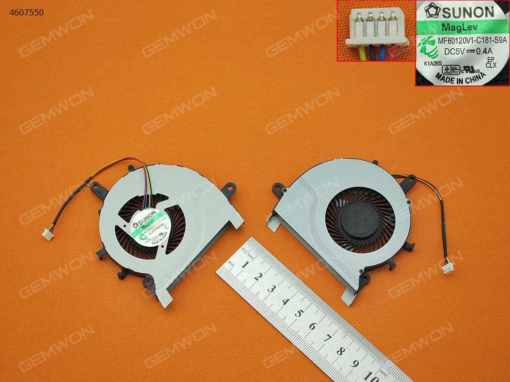 Picture of New Replacement CPU Cooling Fan For ASUS Transformer Book TP550(Original) MF60120V1-C181-S9A Layout