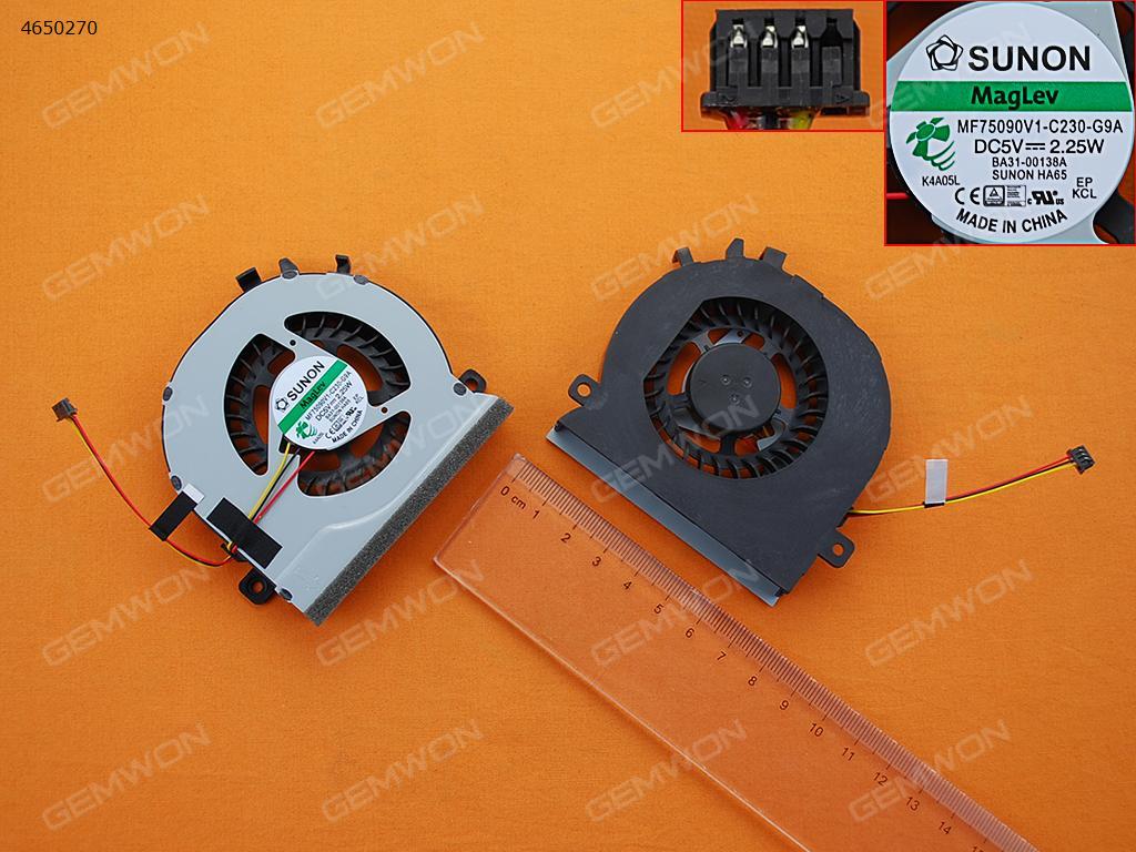 Picture of New Replacement CPU Cooling Fan For SAMSUNG NP270E5E NP270E5V NP300E5E NP300E5V(Original) MF75090V1-C230-G9A  DFS400805PB0T    KSB06105HB Layout