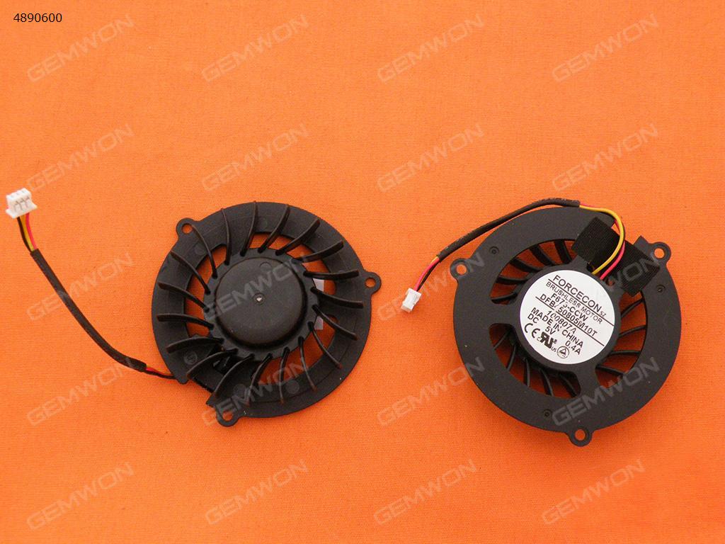 Picture of New Replacement CPU Cooling Fan For MSI VR600 VX600X 163 163C 163D S270 S271(Original) 100807A DFB450805M10T(DC 5V 0.4A)   DFB450705M20T Layout