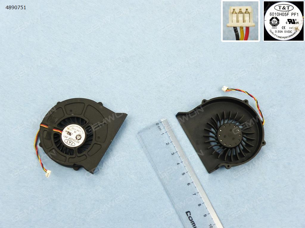 Picture of New Replacement CPU Cooling Fan For MSI VR610 VR630(OEM) 6010H05F PF1 Layout