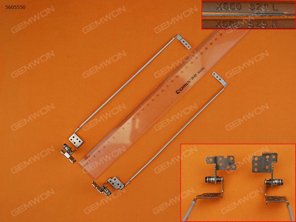 Picture of LCD Screen Hinges for ASUS X550 A550 A550C X550C X550V F550 F550C Without Touch,Thin