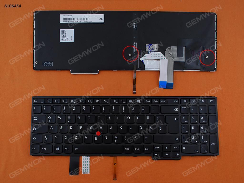 Picture of New Replacement Laptop Keyboard For LENOVO YOGA 15 GRAY FRAME BLACK(Backlit,With Point,For Win8) GR Layout
