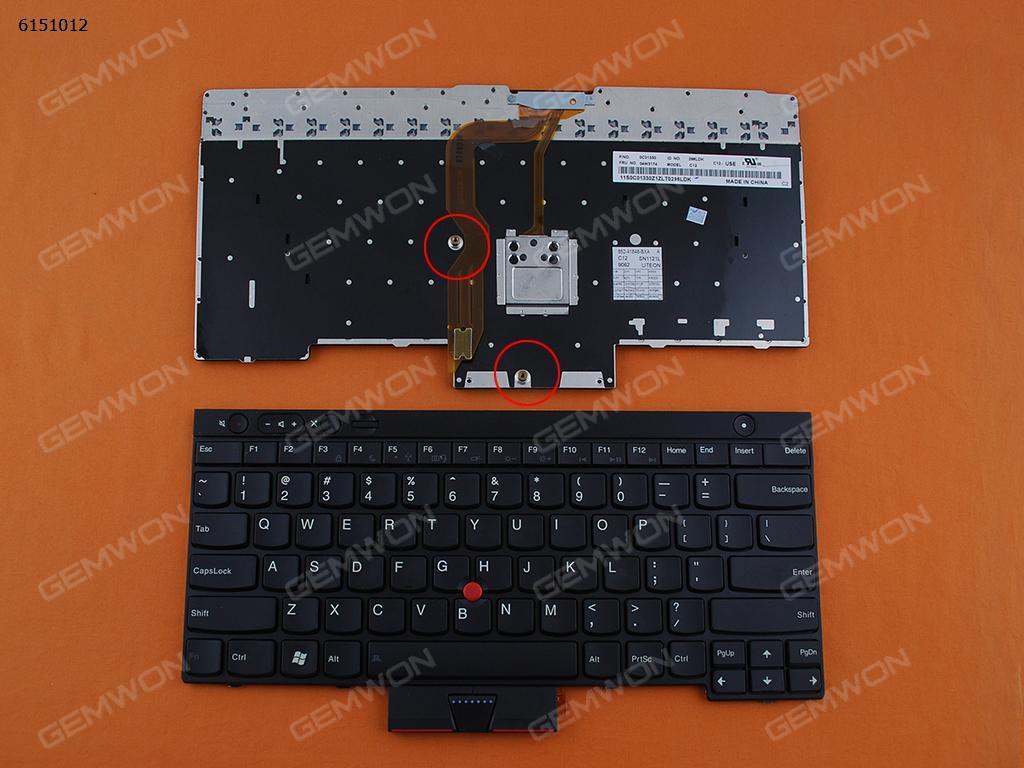 Picture of New Replacement Laptop Keyboard For ThinkPad T430 T530 X230 BLACK US Layout
