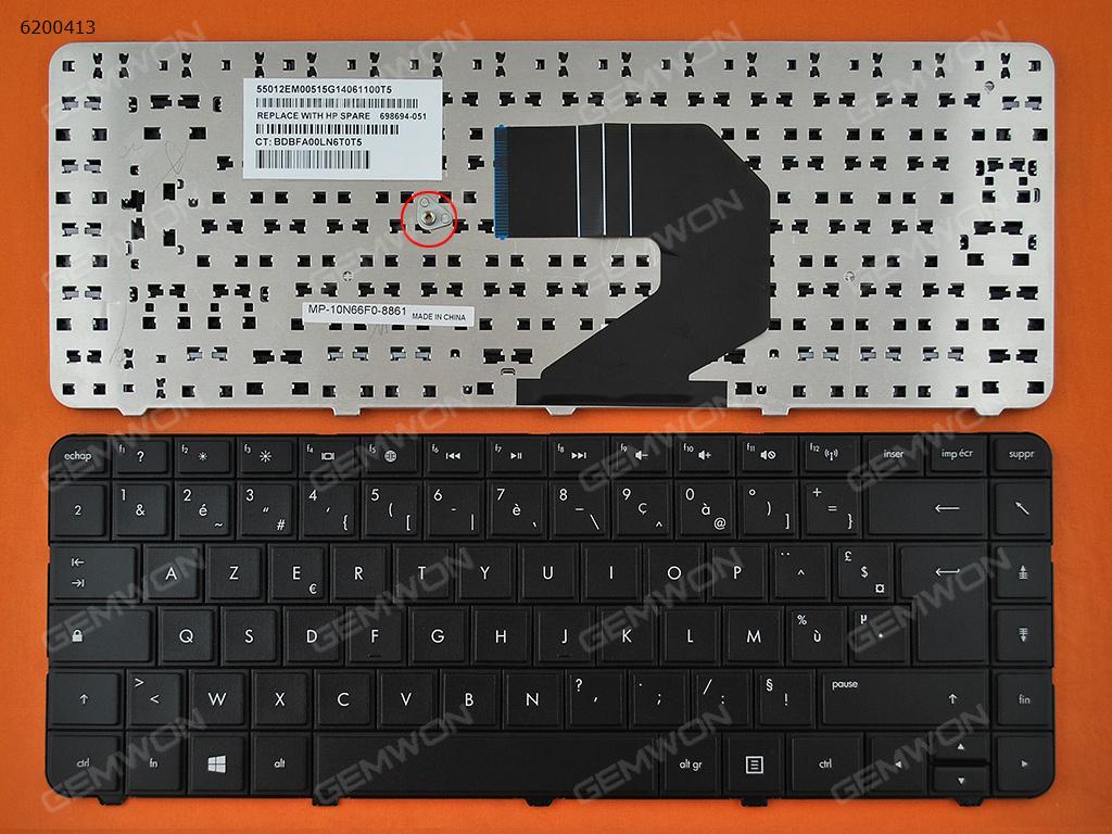 Picture of New Replacement Laptop Keyboard For HP Pavilion G4-1000 G6-1000 CQ43 CQ57 430 630S BLACK(Win8) FR Layout