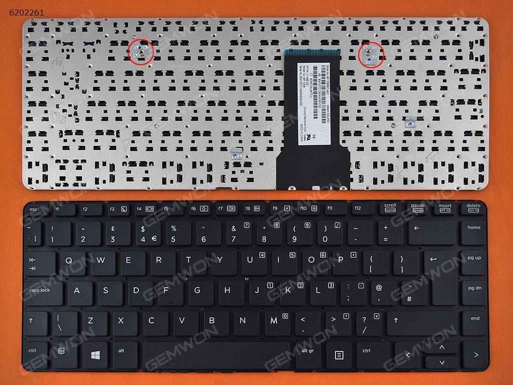Picture of New Replacement Laptop Keyboard For HP ProBook 430 G1 BLACK(For Win8) Uk Layout