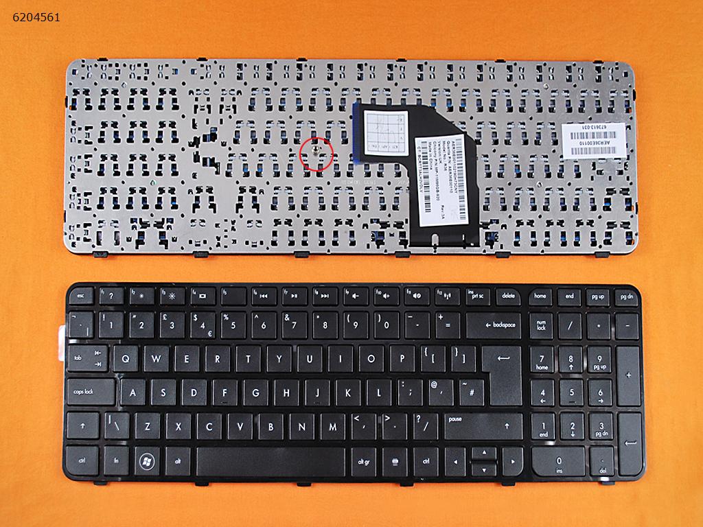 Picture of New Replacement Laptop Keyboard For HP G6-2000 GLOSSY FRAME BLACK Uk Layout