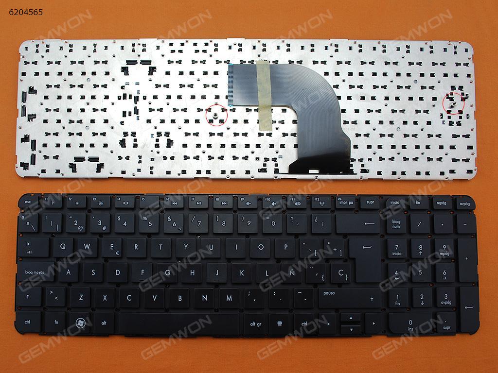 Picture of New Replacement Laptop Keyboard For HP DV7-7000 BLACK(Without FRAME,Without Foil)Reprint SP Layout