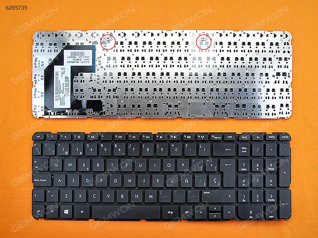 Picture of New Replacement Laptop Keyboard For HP Pavilion 15-B1420X BLACK(Without FRAME,Without Foil,Win8) SP Layout
