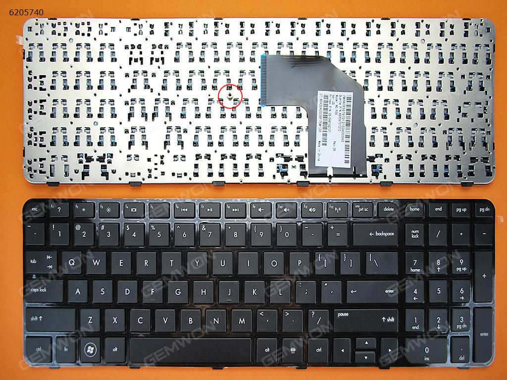 Picture of New Replacement Laptop Keyboard For HP G6-2000 GLOSSY FRAME BLACK US Layout