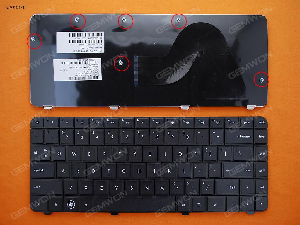 Picture of New Replacement Laptop Keyboard For HP CQ42 BLACK OEM US Layout