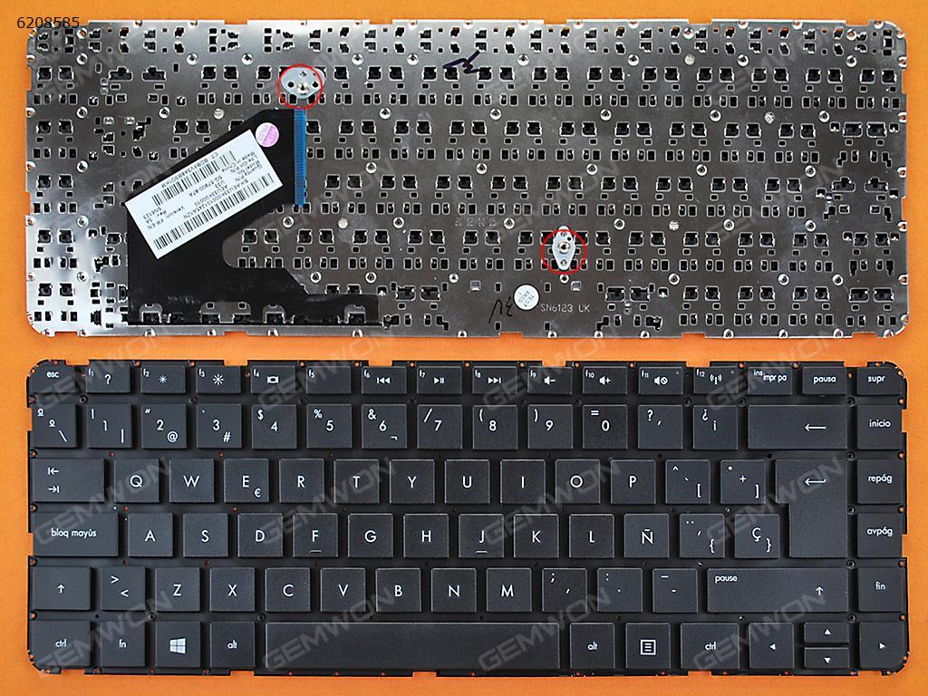 Picture of New Replacement Laptop Keyboard For HP Pavilion 14-B000 BLACK(Without FRAME,Without Foil,Win8) SP Layout