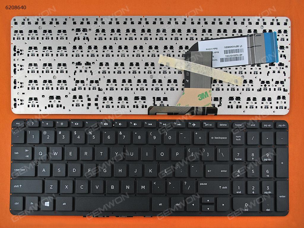 Picture of New Replacement Laptop Keyboard For HP Pavilion 15-P 17-F BLACK (Without FRAME,Without Foil,Win8) US Layout