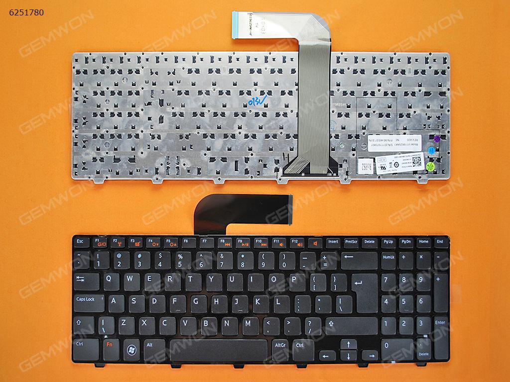 Picture of New Replacement Laptop Keyboard For DELL NEW Inspiron 15R N5110 BLACK FRAME BLACK(Big Enter) US Layout