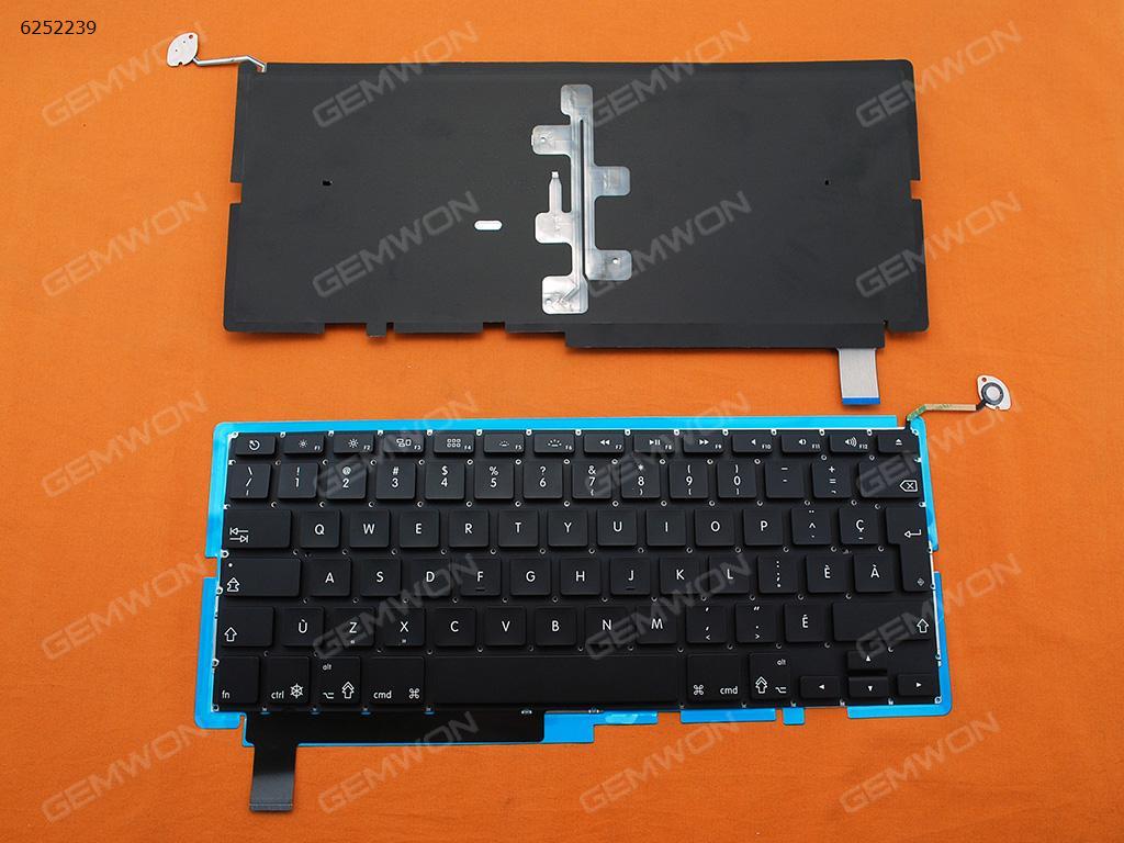 Picture of New Replacement Laptop Keyboard For APPLE Macbook Pro A1286 BLACK(With Backlit Board) CA/CF Layout