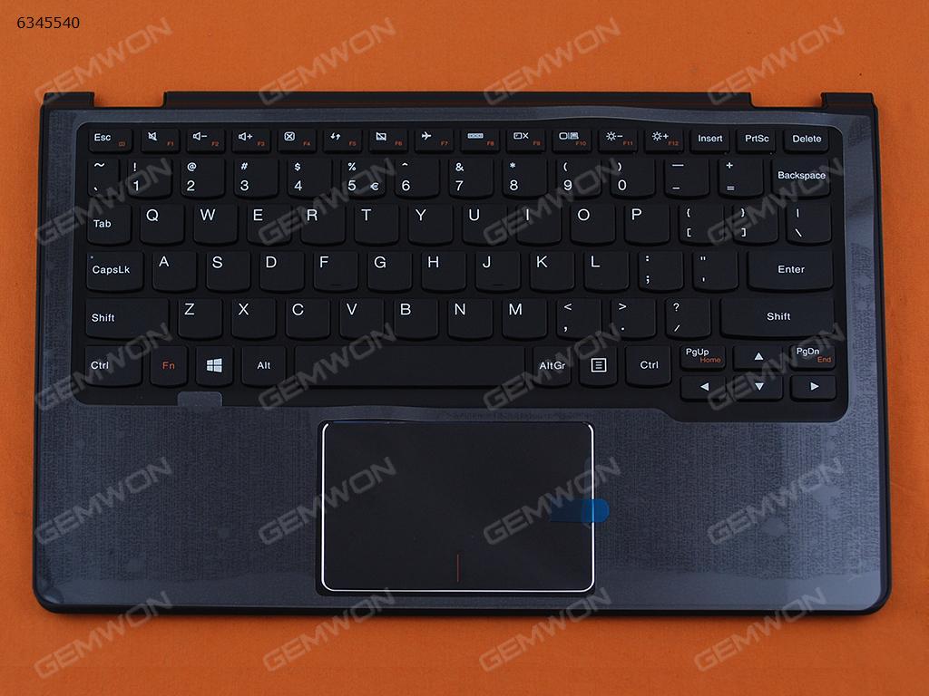 Picture of New Replacement Laptop Keyboard For LENOVO ? ? ? BLACK COVER FRAME BLACK(For Win8) US Layout