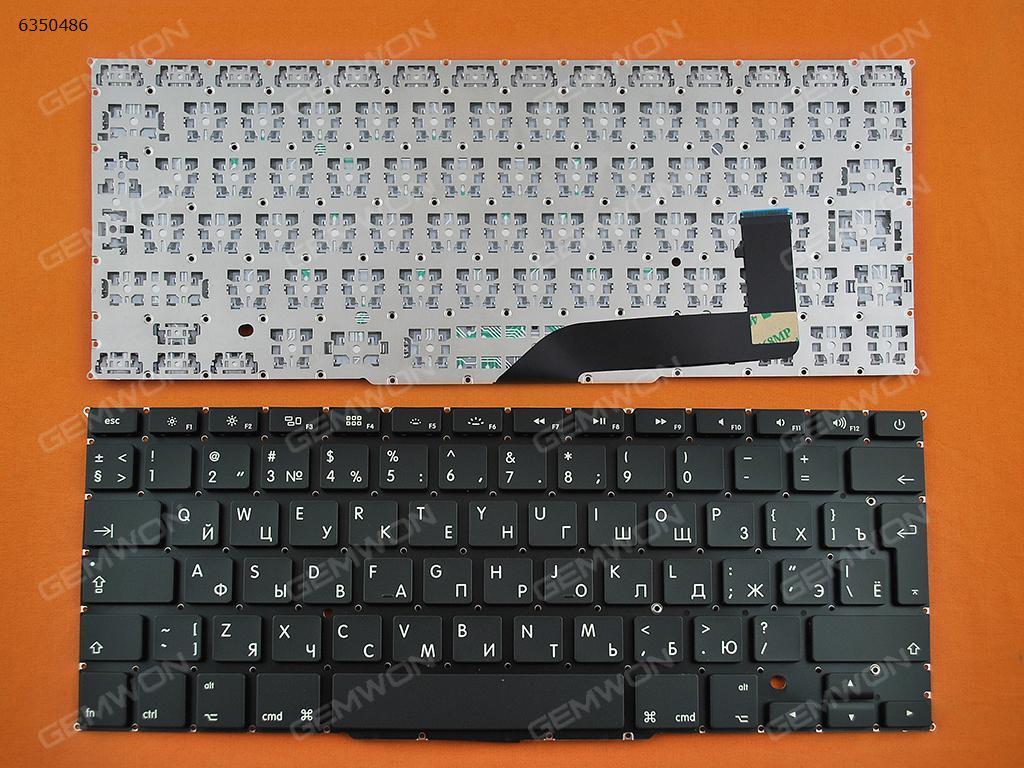 Picture of New Replacement Laptop Keyboard For Apple Macbook Pro A1398 BLACK(without Backlit) RU Layout
