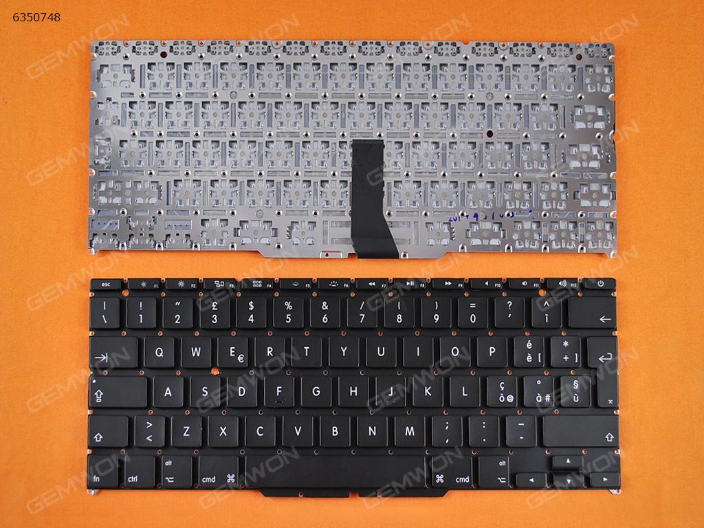 Picture of New Replacement Laptop Keyboard For Apple Macbook Air A1370 A1465  A1406   11.6" BLACK(without Backlit) IT Layout