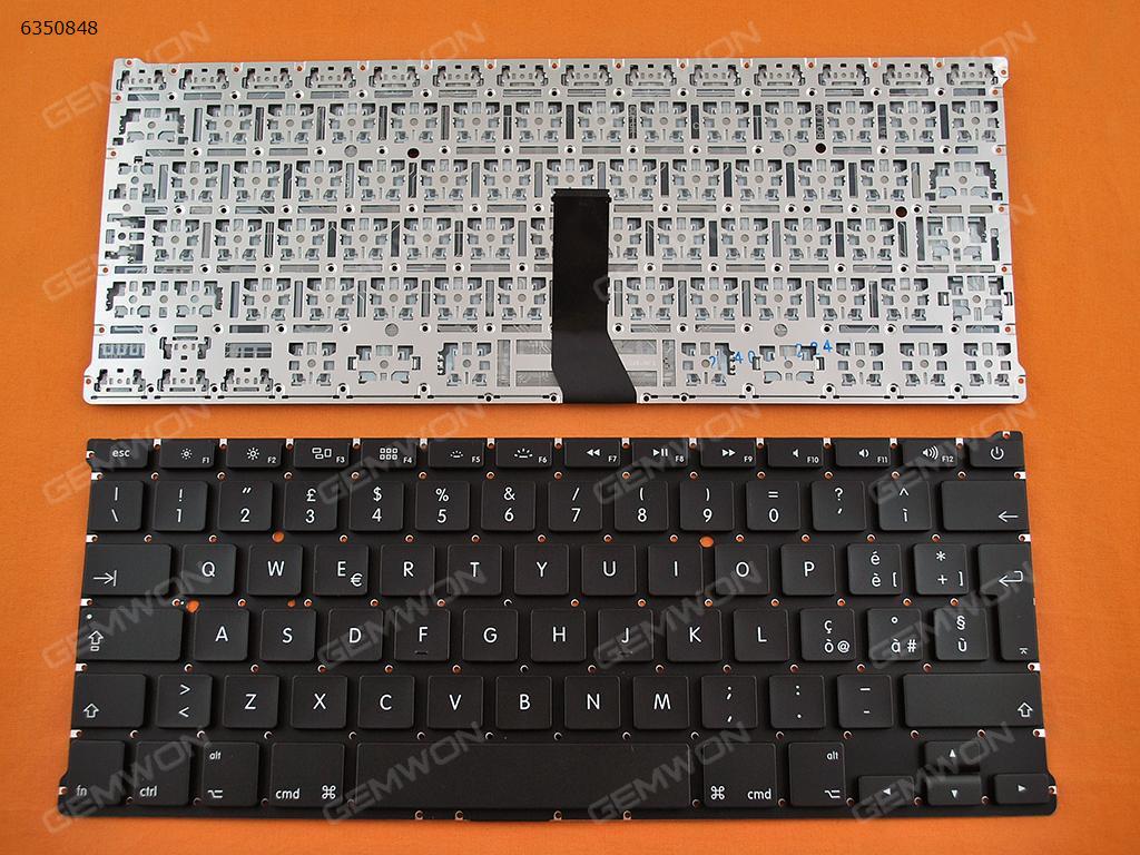 Picture of New Replacement Laptop Keyboard For APPLE Macbook Air A1369 A1466 MC965 MC966 MC503 MC504 13" BLACK For 2011-2015(without Backlit) IT Layout
