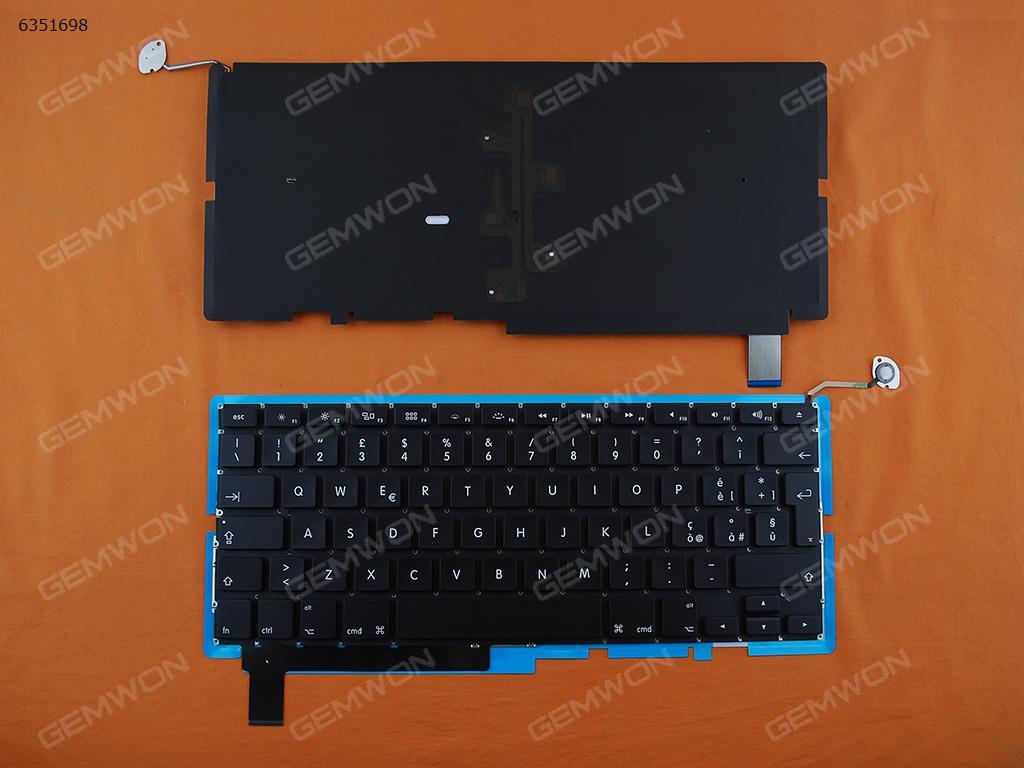 Picture of New Replacement Laptop Keyboard For APPLE Macbook Pro A1286 BLACK(With Backlit Board) IT Layout