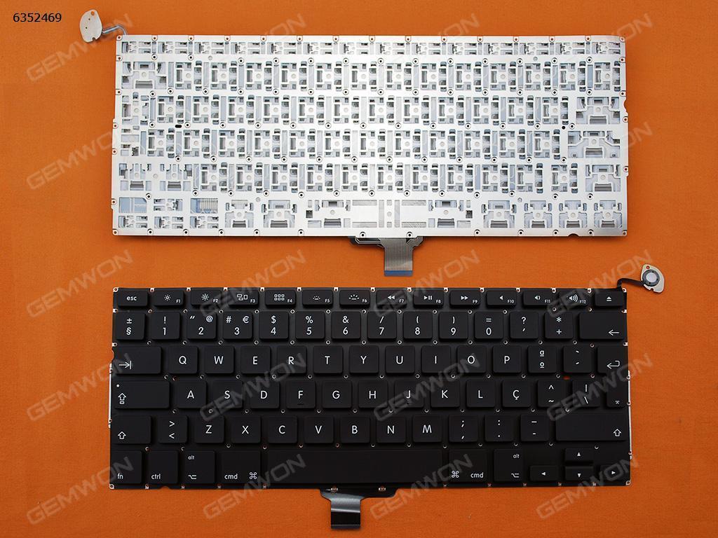 Picture of New Replacement Laptop Keyboard For Apple Macbook Pro Unibody  A1278  A1322  MB467  BLACK(without Backlit) PO Layout