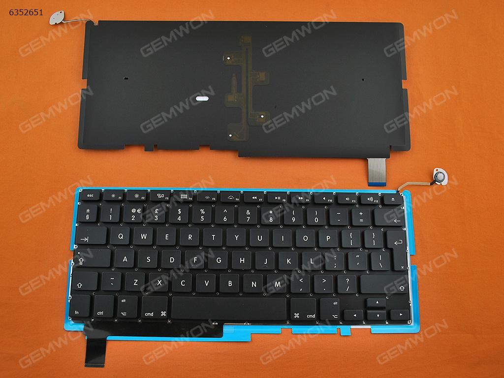 Picture of New Replacement Laptop Keyboard For APPLE Macbook Pro A1286 BLACK(With Backlit Board) Uk Layout