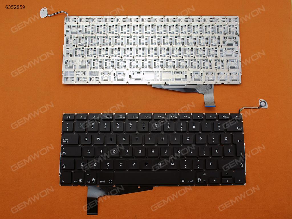 Picture of New Replacement Laptop Keyboard For APPLE Macbook Pro A1286 BLACK (For 2008, For Backlit) CA/CF Layout