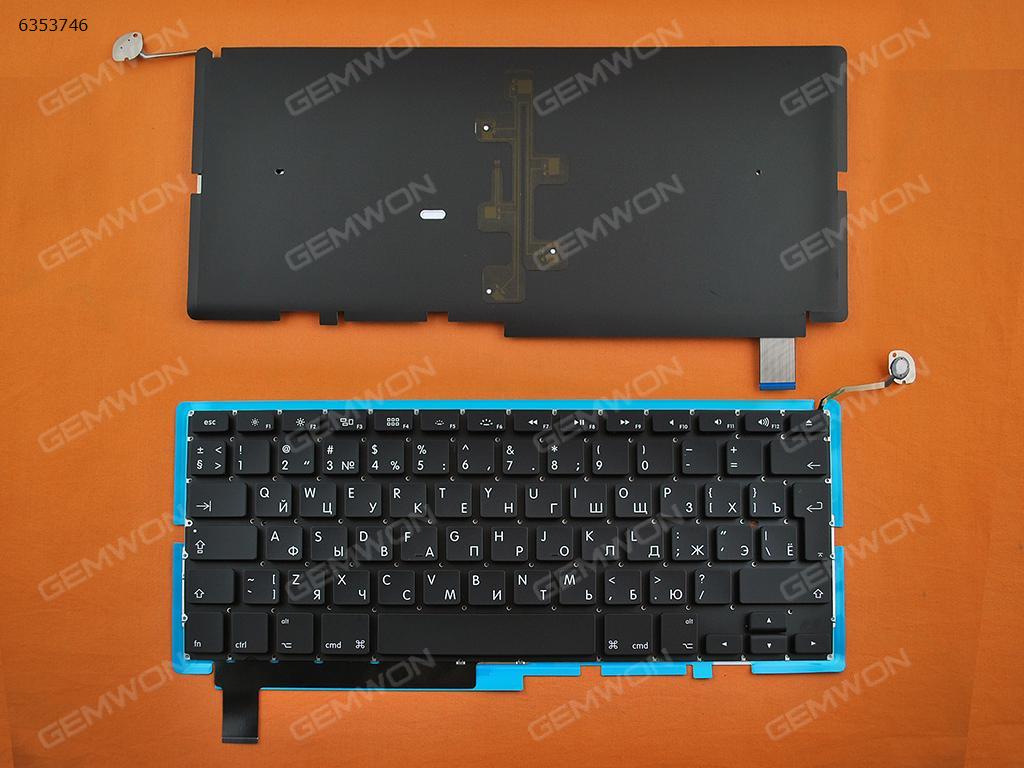 Picture of New Replacement Laptop Keyboard For APPLE Macbook Pro A1286 BLACK(With Backlit Board) RU Layout
