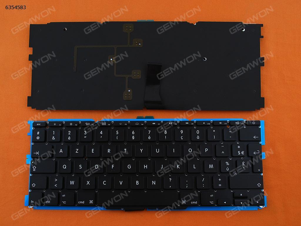 Picture of New Replacement Laptop Keyboard For Apple Macbook Air A1370 A1465 11.6" BLACK(With Backlit Board) FR Layout