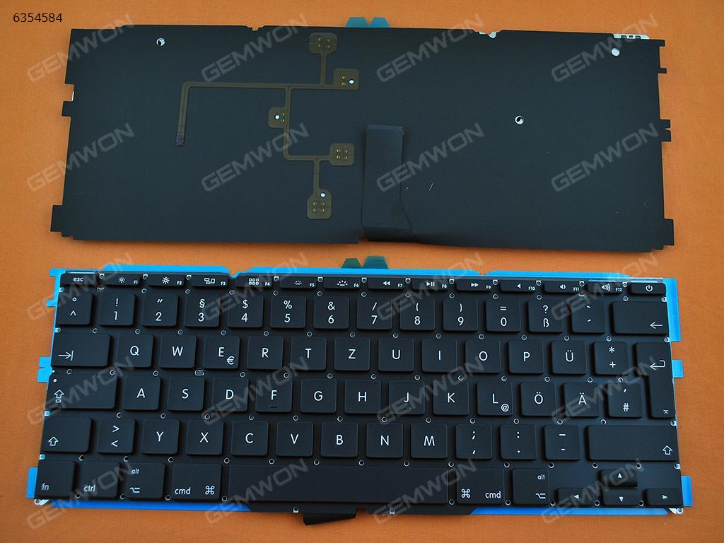 Picture of New Replacement Laptop Keyboard For Apple Macbook Air A1370 A1465 11.6" BLACK(With Backlit Board) GR Layout