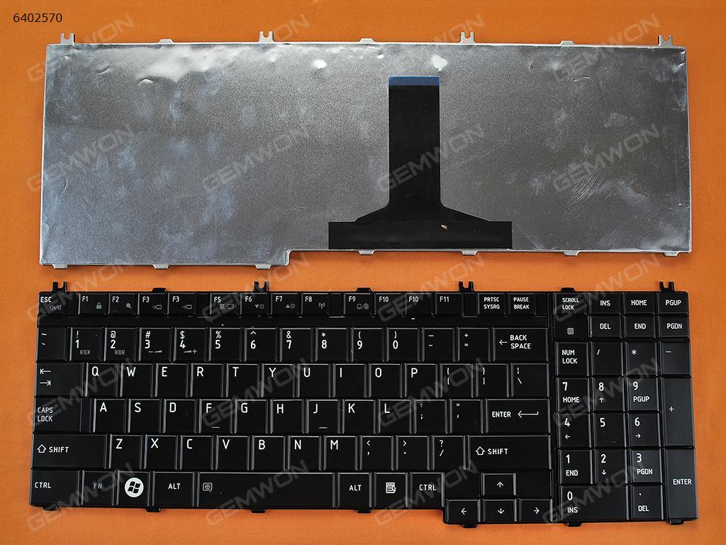 Picture of New Replacement Laptop Keyboard For TOSHIBA Satellite A500 F501 P505 GLOSSY OEM US Layout