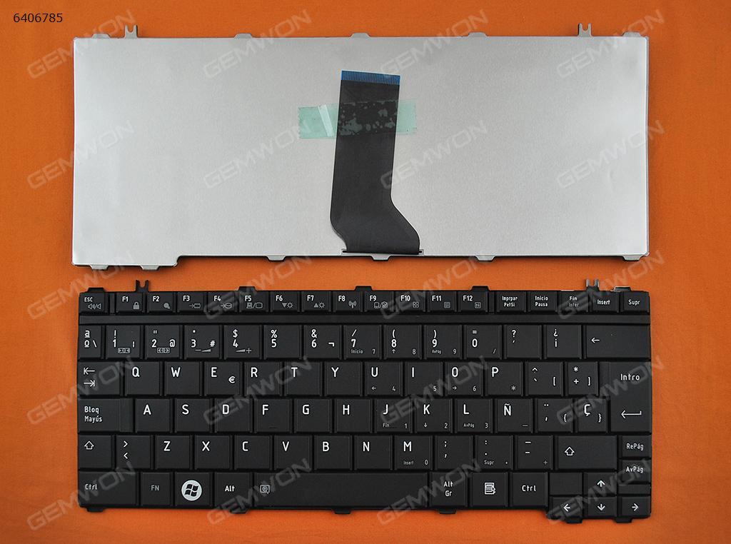 Picture of New Replacement Laptop Keyboard For TOSHIBA ???(Compatible with U400) BLACK Reprint SP Layout